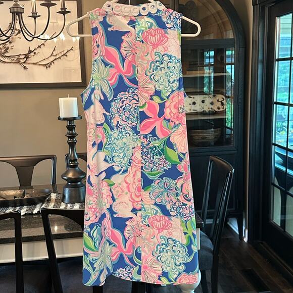 Lilly Pulitzer NWT Women's Jane Shift Dress in Peony For Your Thoughts Size 4 - Picture 5 of 10